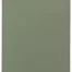Блокнот 80л А7ф клетка Пластиковая обложка на гребне METALLIC Темно - зеленый