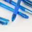 Ручка шариковая синяя на масляной основе "Piano" корпус прозрачный