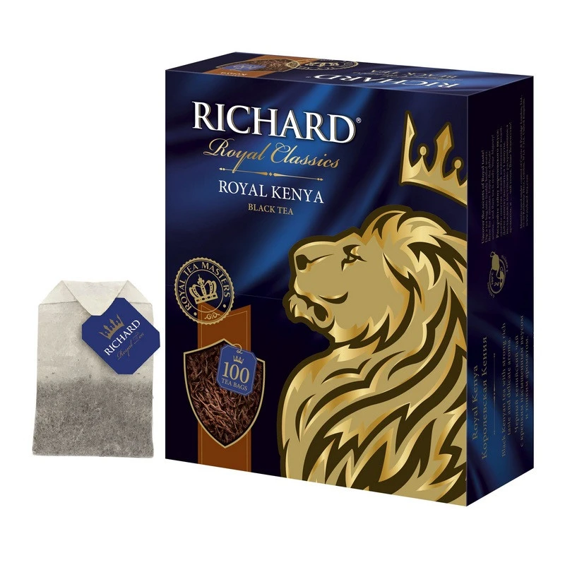 Чай Richard Royal Kenya черный, 100 пак