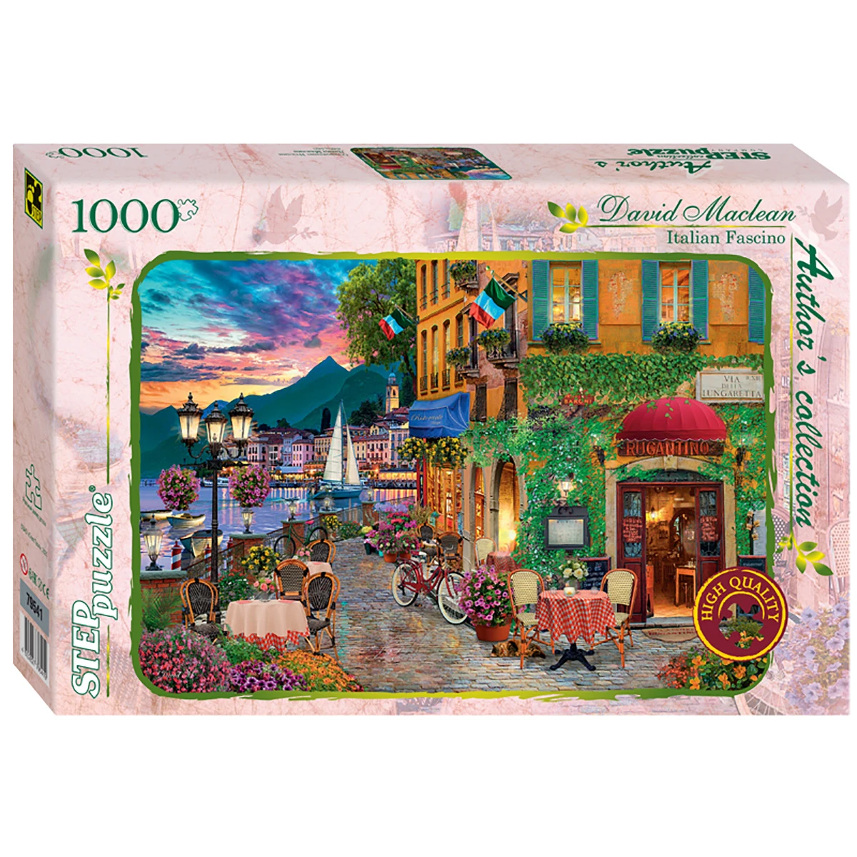 Арт.79541 Мозаика "puzzle" 1000 "Очарование Италии"