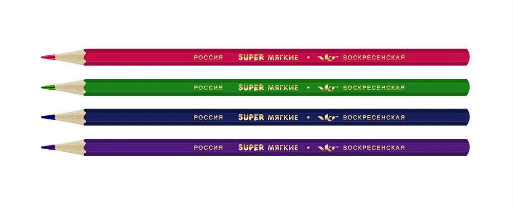 "ВКФ" "Super" ТCP-2004 Набор цветных карандашей