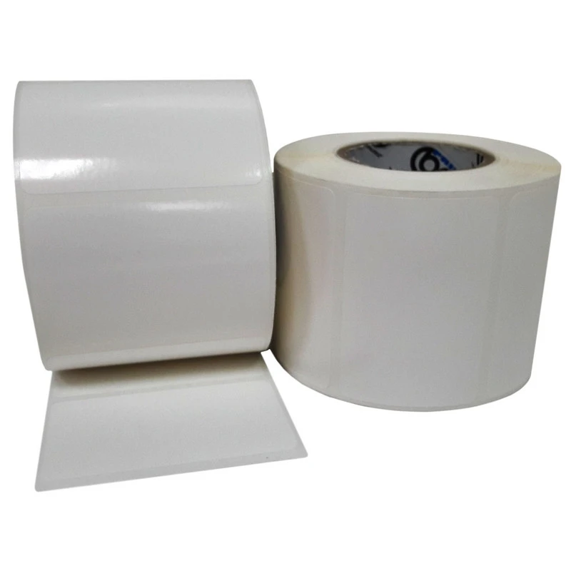 Термотрансферные этикетки полипропилен 58х40мм,700 этикеток в рул.60 рул/уп