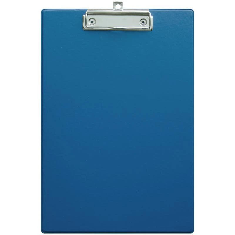 Планшет с зажимом OfficeSpace А4, ПВХ, синий ПСЗ4_68953