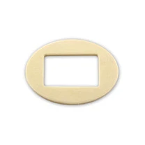 "Mr. Carving" BC-008 "овалы" дерево 6 х 4.5 х 0.3 см 10 шт.