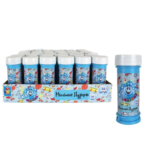 1toy Мы-шарики! мальчики, мыльные пузыри, 50мл, в корытце