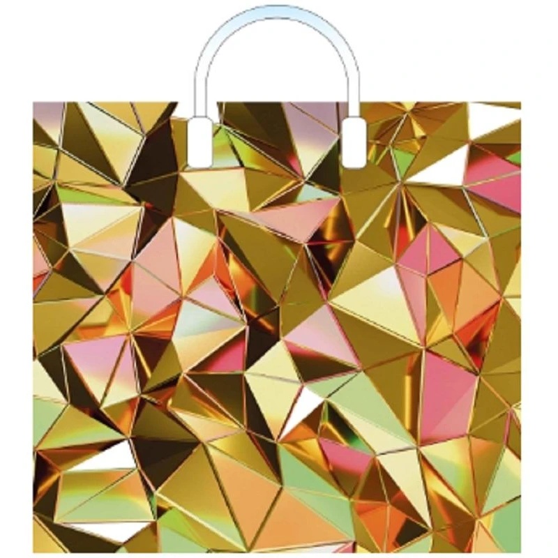 Пакет подарочный Голден с пластмас.ручками 38х34+3см,Артпласт,ПЭ,ПЛР51820