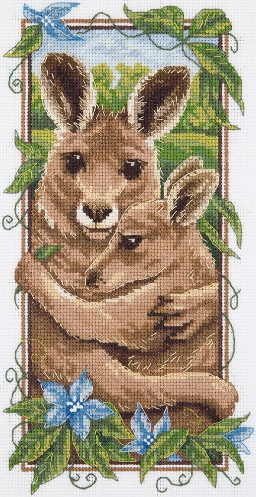 Набор для вышивания "PANNA" J-1971 (Ж-1971) "Рыжие кенгуру"