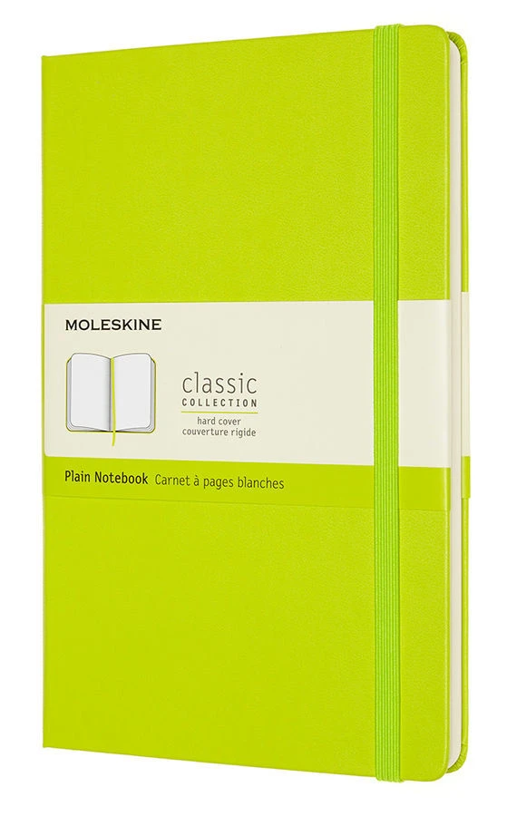 Блокнот Moleskine CLASSIC LARGE 130х210мм. 240 стр. нелинованный твердая обложка