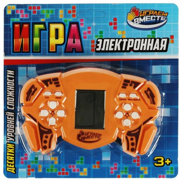 Электронная логическая игра блист.15,5*15,5*3см. ИГРАЕМ ВМЕСТЕ