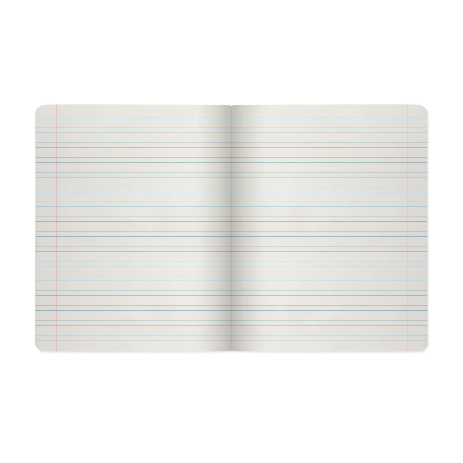 ТЕТРАДЬ 12Л. УЗКАЯ ЛИН. "ONE COLOR" ГОЛУБАЯ