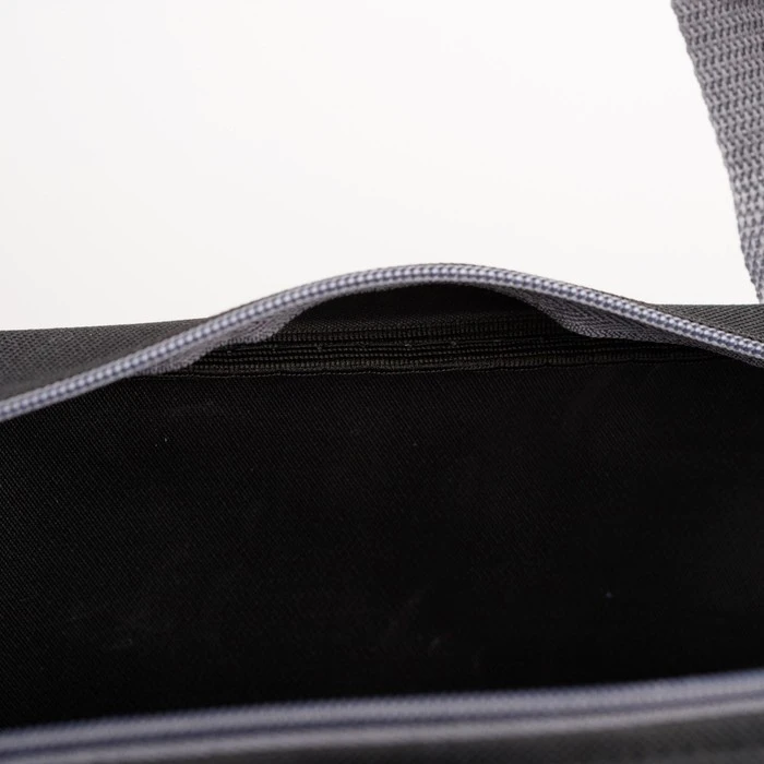 Сумка для обуви на молнии, цвет серый/чёрный