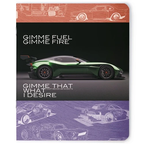 ТЕТРАДЬ 48Л. "ФОРСАЖ" 5 ВИДОВ ТЕТРАДЬ 48Л. "ФОРСАЖ" 5 ВИДОВ