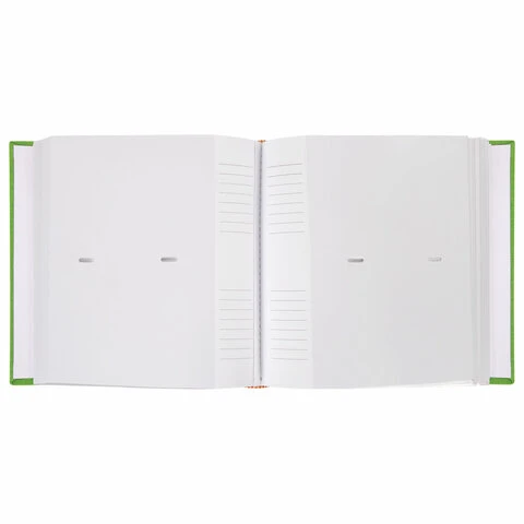 Фотоальбом BRAUBERG на 200 фото 10х15 см, ткань, зеленый, 391189