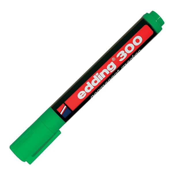 Маркер перманент. EDDING 300 1,5-3 мм зел. круглый 300004 Маркер перманент. EDDING 300 1,5-3 мм зел. круглый 300004