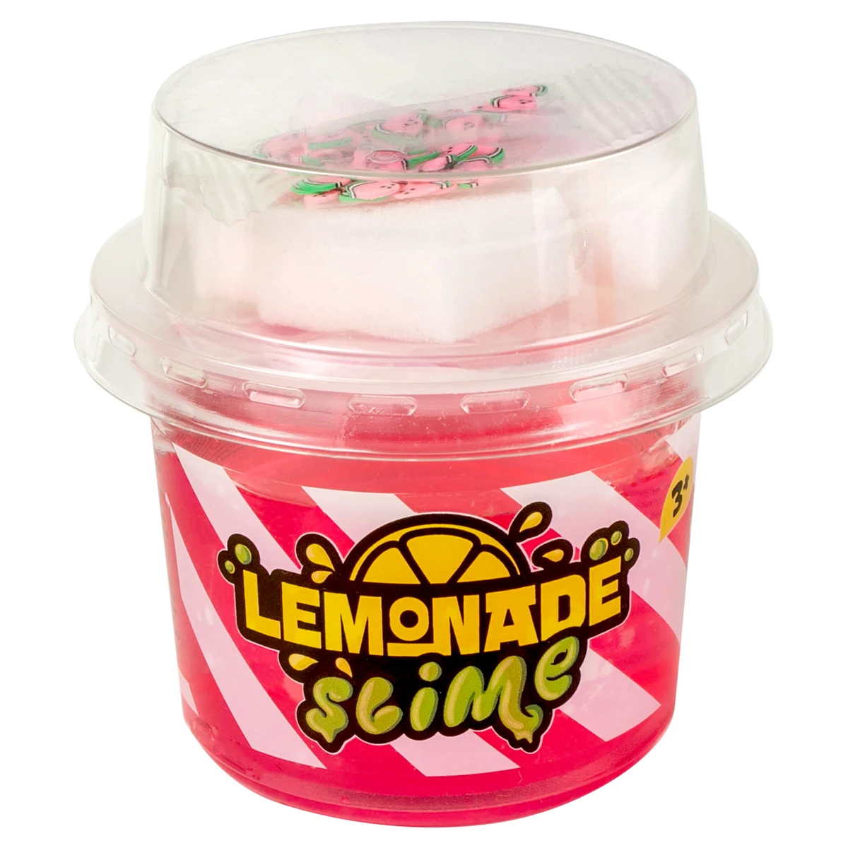 Слайм Slime "Lemonade" розовый, 110г.