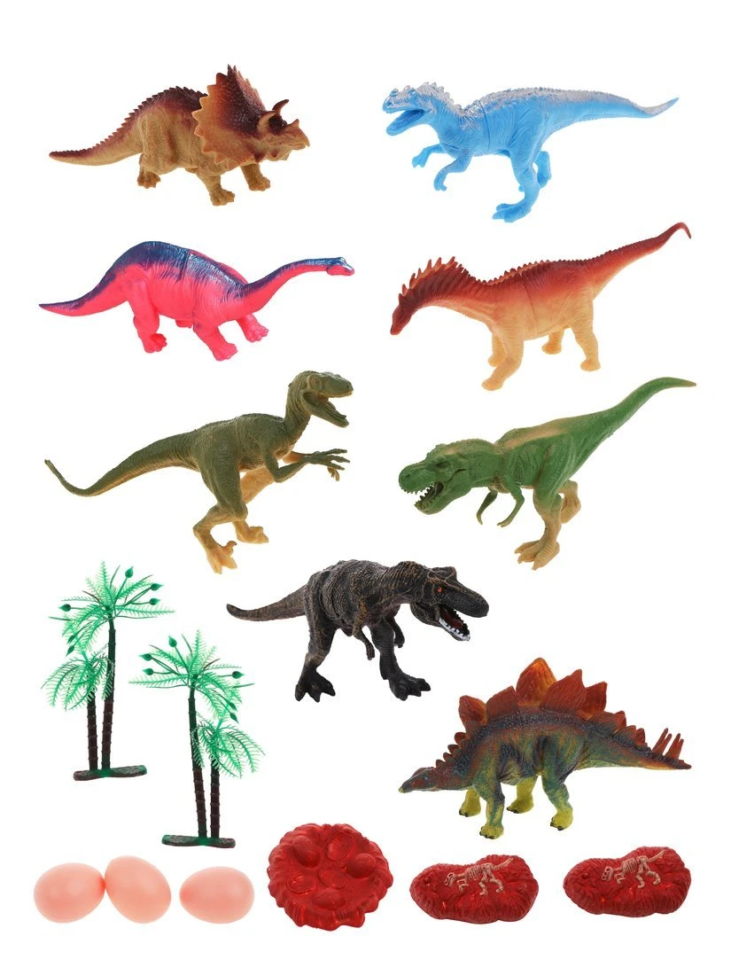 Набор фигурок Динозавры, 16 предметов