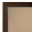 Рамка деревянная 40х60 см с акриловым стеклом, небьющаяся, багет 17 мм, мокко,