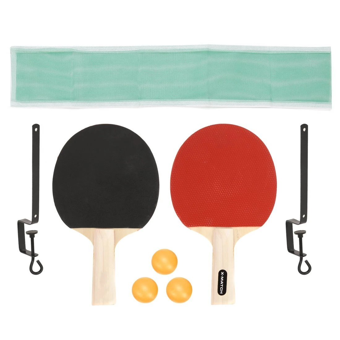 Набор для настольного тенниса, комплектность: 2 ракетки 5 мм., 3 шарика