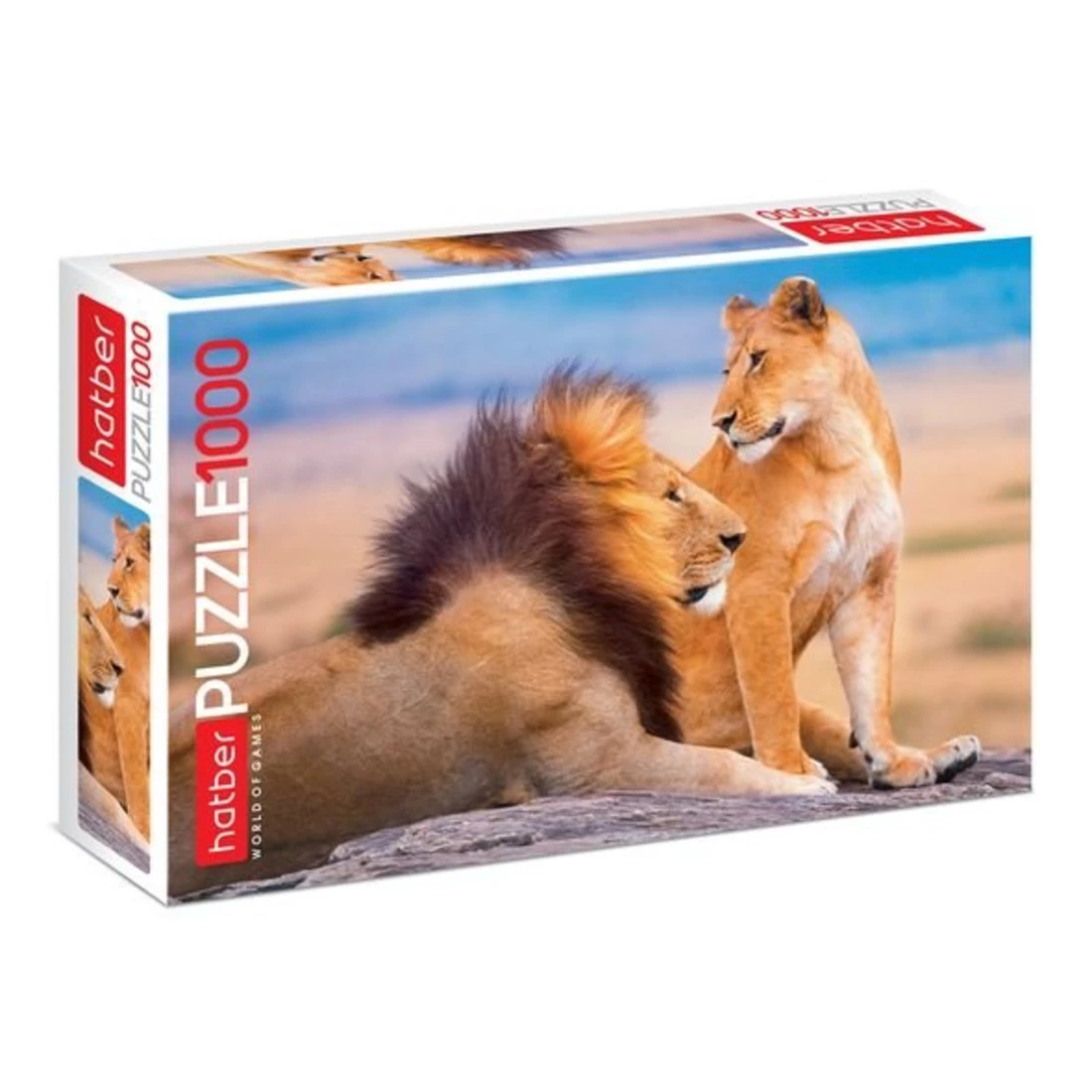 Пазлы 1000 А2ф 680х450мм Львиное царство. 1000ПЗ2_18663 Пазлы 1000 А2ф 680х450мм Львиное царство. 1000ПЗ2_18663