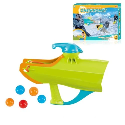 Снежкомет 1TOY "Бластер зимой и летом". Т13991