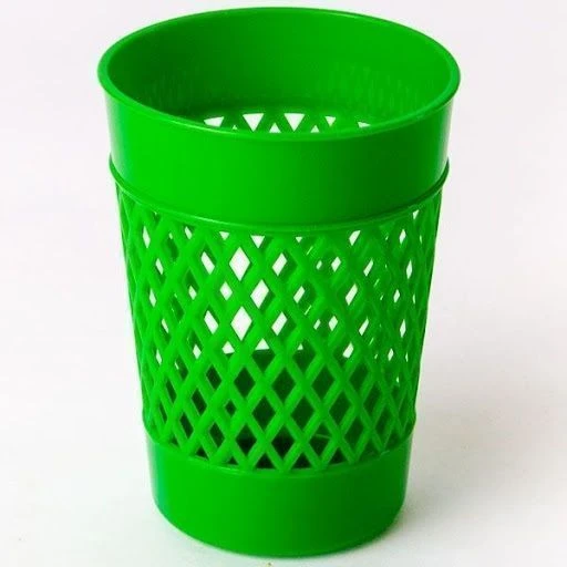 Стакан для канц UNIPLAST ОФИС-КЛАСС зелен. пластик