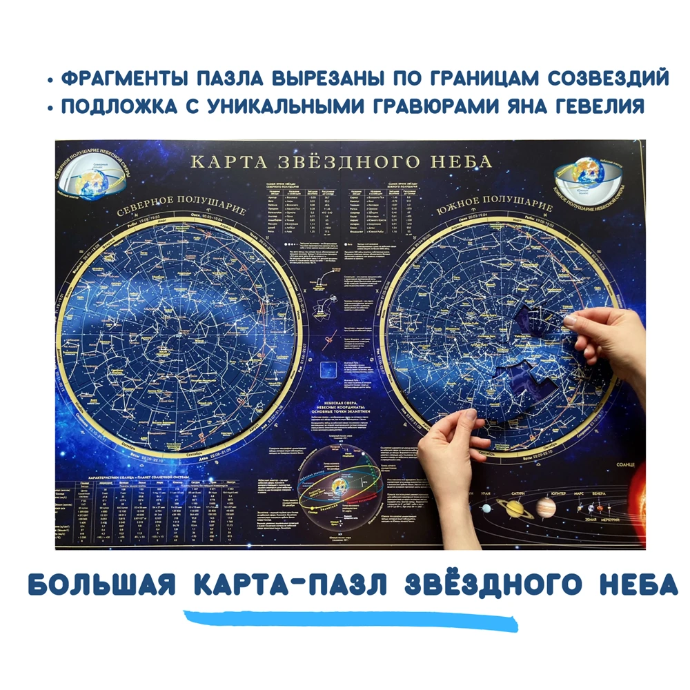 Большой пазл Звездного неба купить оптом, цена от 1876.88 руб. 4660000234346