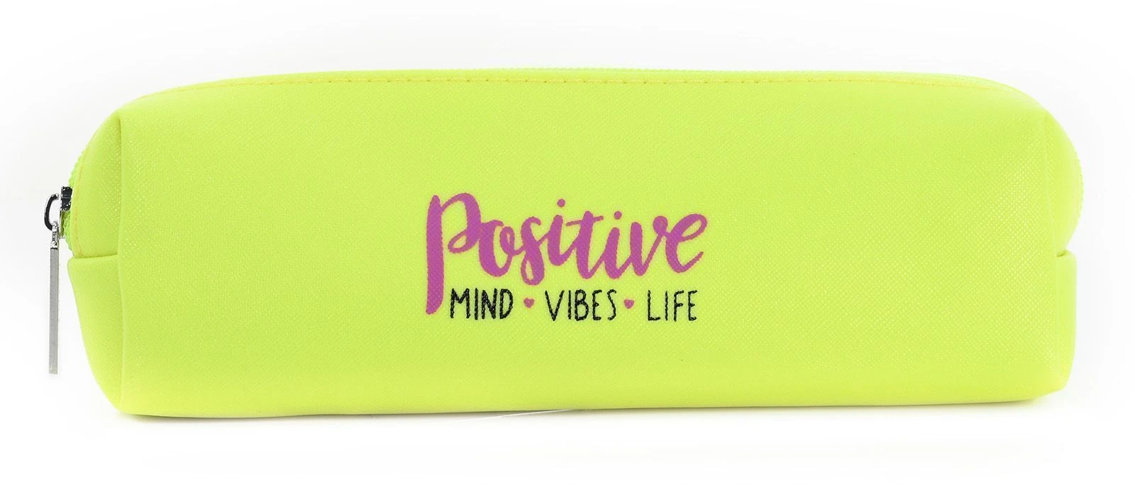 Пенал-тубус LOREX TUBE YELLOW NEON молния