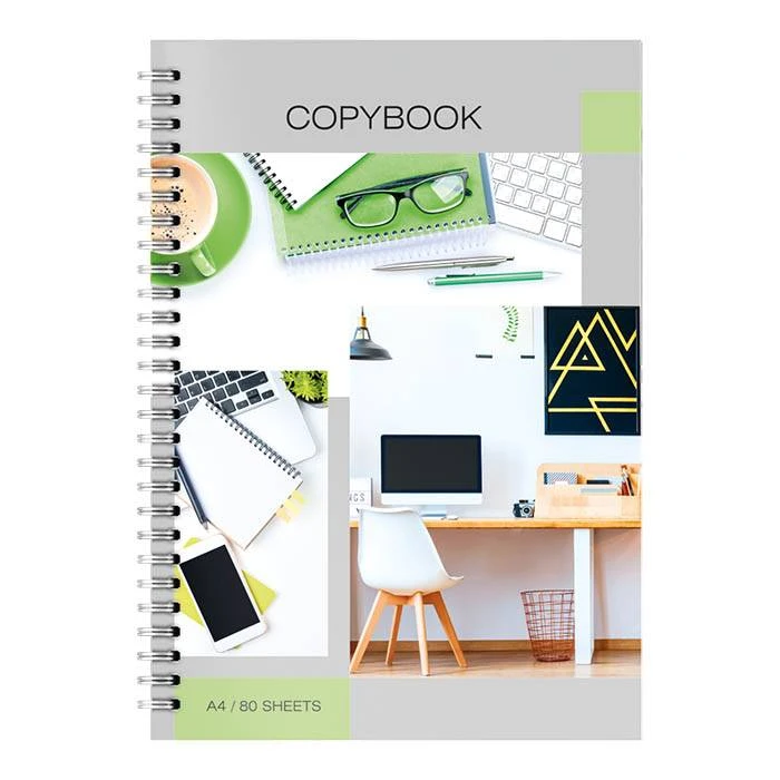 Тетрадь 80 листов, клетка, гребень А4 ЯРКИЙ ОФИС мел. карт. выб. УФ-лак офс. Тетрадь 80 листов, клетка, гребень А4 ЯРКИЙ ОФИС мел. карт. выб. УФ-лак офс.