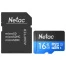 Карта памяти microSDHC 16 ГБ NETAC P500 Standard, UHS-I U1,80 Мб/с (class 10),