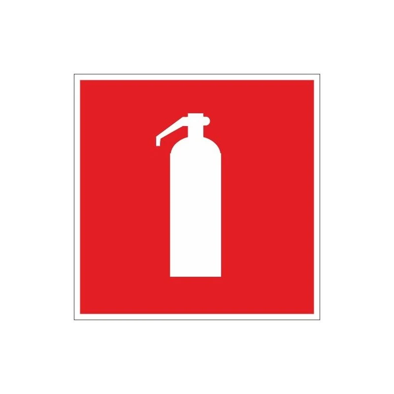 Знак безопасности F04 Огнетушитель (пластик, 200х200) Знак безопасности F04 Огнетушитель (пластик, 200х200)