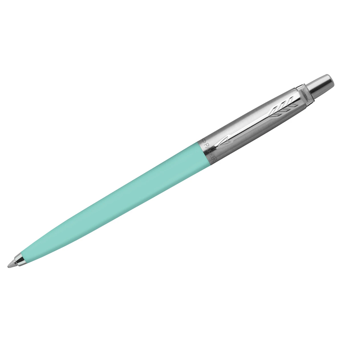 Ручка шариковая Parker "Jotter Recycled Mint " синяя, 0,8мм, кнопочн.,