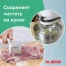 Пленка пищевая ПЭ 450 мм х 200 м, гарантированная длина, белая, 6 мкм, вес 0,68