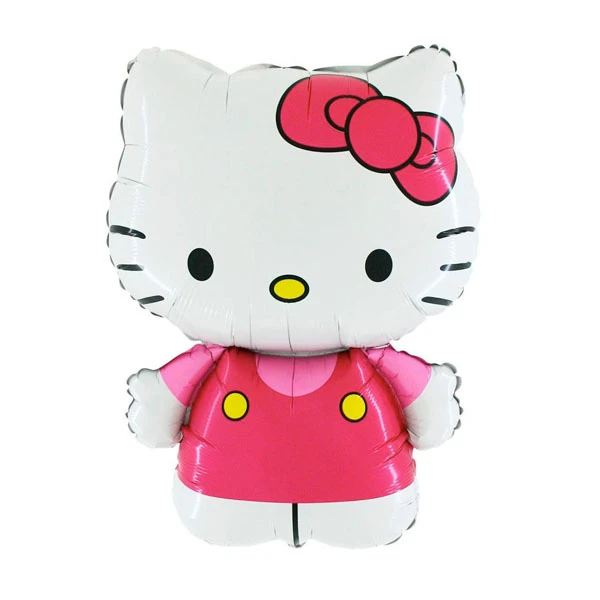 Фигура Hello Kitty розовая 67 см X 49 см фольгированный шар