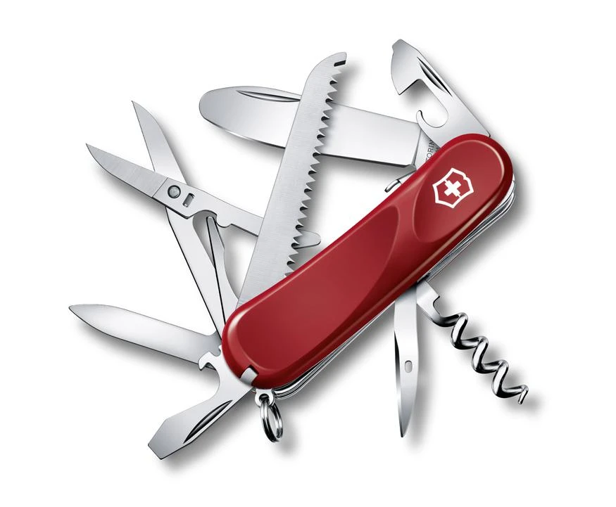 Нож Victorinox Junior 03, 85 мм, 15 функ, красный