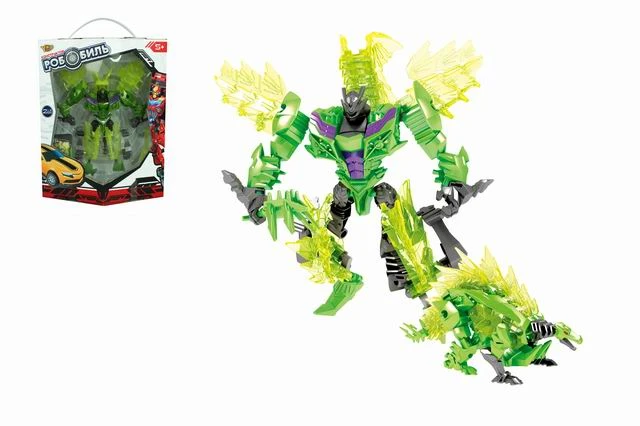 Робот-трансформер (20см) "РОБОБИЛЬ. ДИНОЗАВР" арт.M7412-14