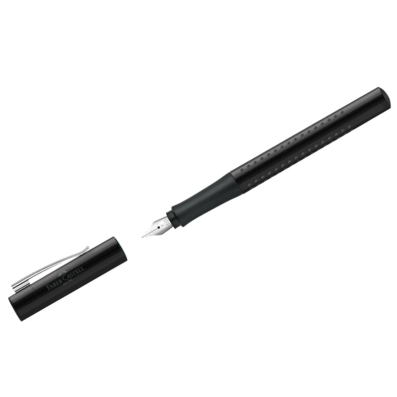 Ручка перьевая Faber-Castell "Grip 2010", синяя, 0,75мм, трехгран.,