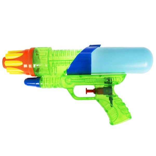 Водный пистолет Bondibon "Наше Лето", голубой с зелёным, арт.3304