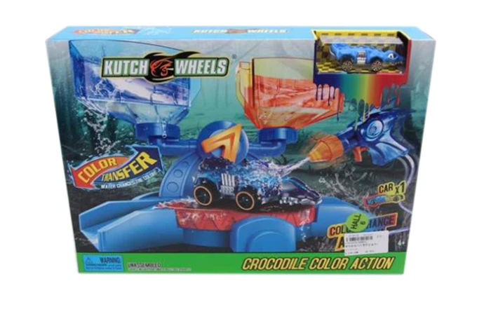 Автотрек Kutch Wheels (38х28см) Color Transfer" (1 машинка) (арт. 1762423)