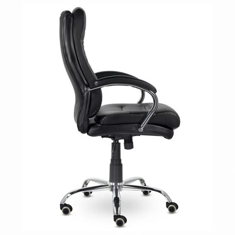Кресло офисное BRABIX PREMIUM "Bruno EX-543", экокожа, черное, 532552