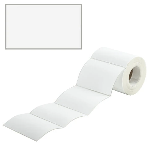 Этикетка термотрансферная ПОЛУГЛЯНЕЦ (100х72 мм) 500 этикеток в ролике,