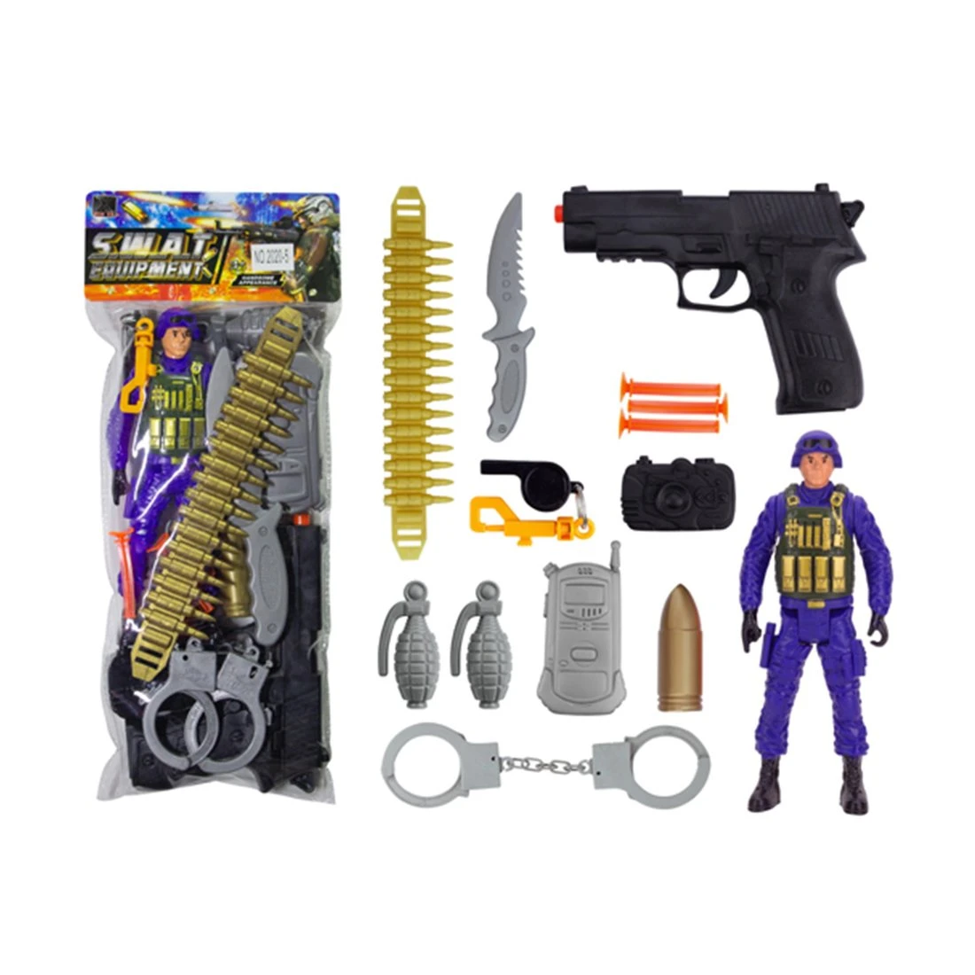 Игровой набор Полиция, в комплекте: предметов 14шт.