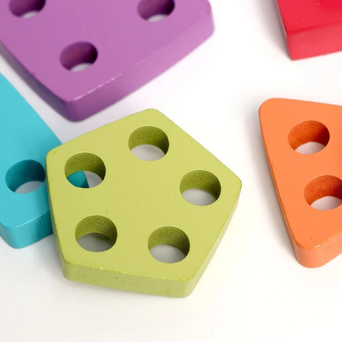 Детская развивающая пирамидка, 16 14 6 см