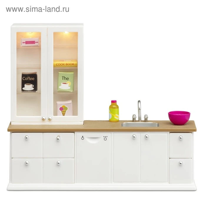 Мебель для кукольного домика Смоланд «Кухонный набор с буфетом»