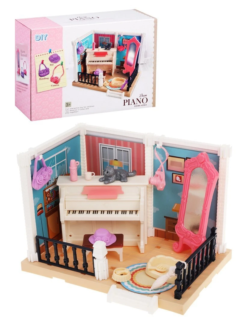 Игровой набор Гостинная, в комплекте 43 предмета Игровой набор Гостинная, в комплекте 43 предмета