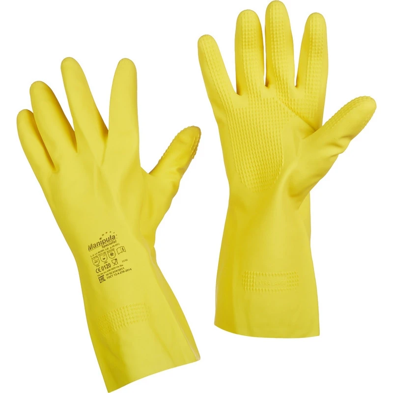 Перчатки защитные латекс Manipula ФОРСАЖ (L-F-14) р.10-10,5 (XL)