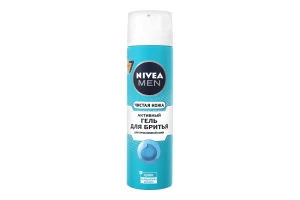 NIVEA гель для бритья 200мл. Чистая кожа (81793) *2/12