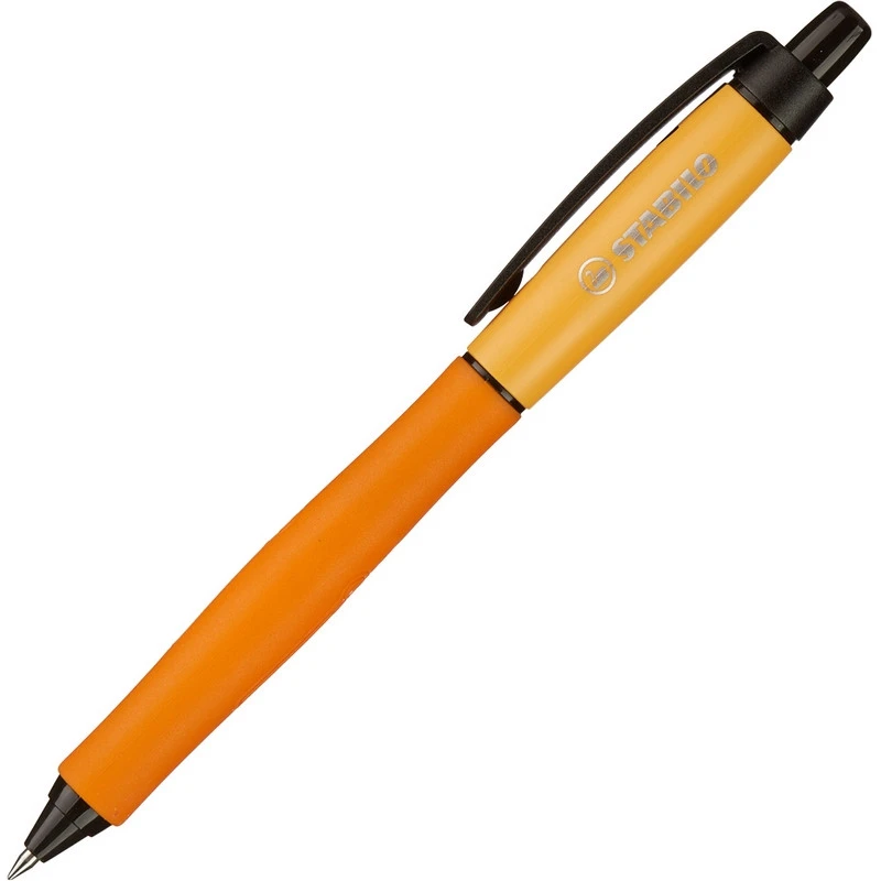 Ручка гелевая STABILO PALETTE XF автомат.268/3-41-4 оранж.корп.,0,35мм,син