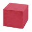 Салфетки бумажные 400 шт., 24х24 см, "Big Pack", красные, 100%