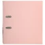 Папка-регистратор BRAUBERG PASTEL ламинированная, 75 мм, цвет персиковый, 271838