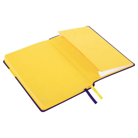 Ежедневник недатированный А5 (138х213 мм), BRAUBERG "AIM", под кожу,